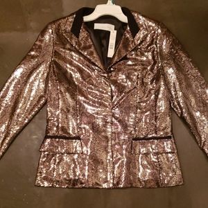 Tahari Sequin Soraya Blazer